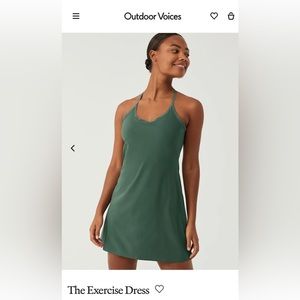 Outdoor Voiced Activewear Dress Built in shorts